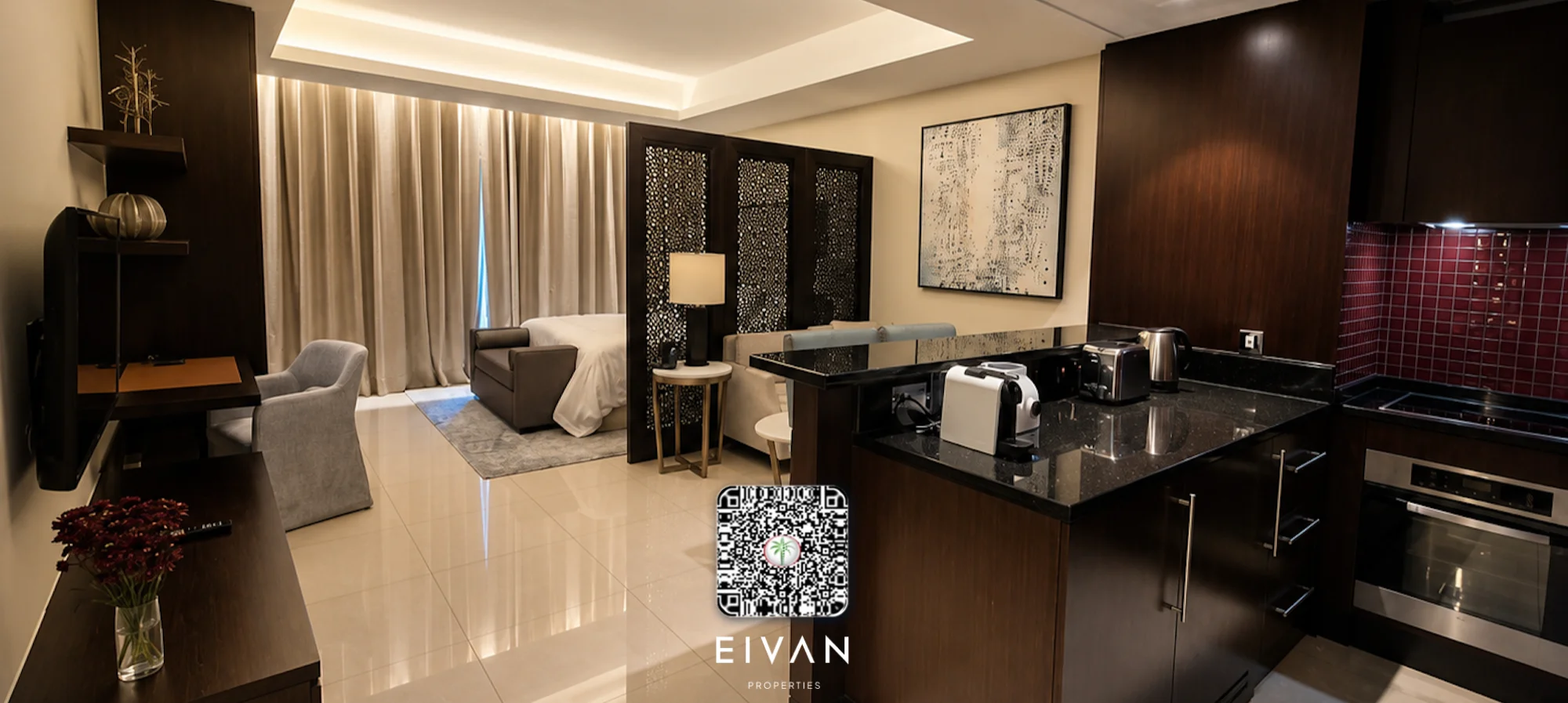 High-End Studio | Furnished | Walk to Downtown